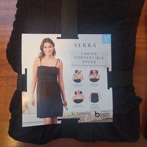 Serra Ladies Black Convertible Dress - Picture 4 of 10